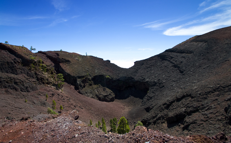 Parque Natural de Cumbre Vieja – Der Krater des Volcán Martín
